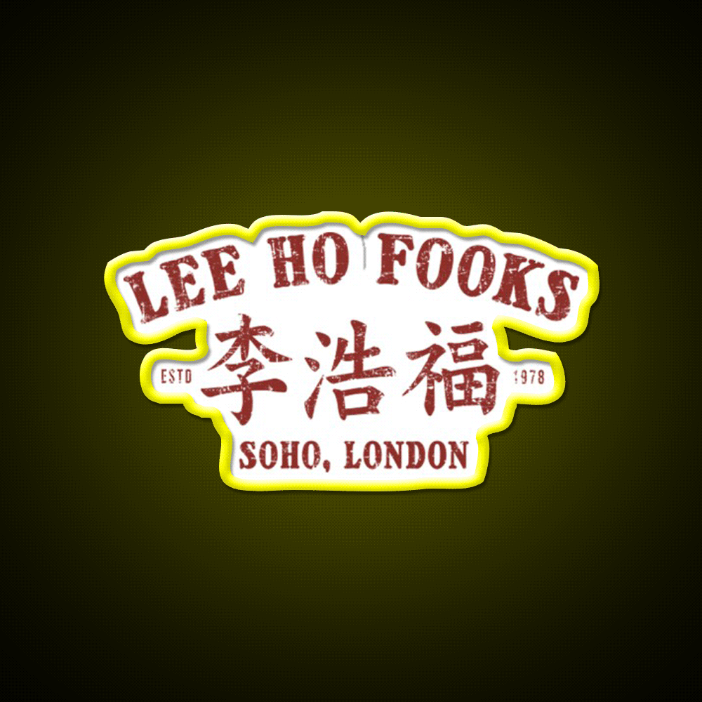 Food Chines Resto Vintage Asian Cultural Led Neon Sign Rgb Color