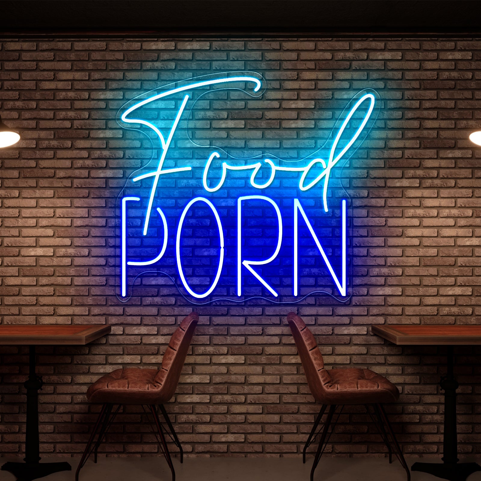 Food Porn Led Neon Sign Restaurant Led Neon Signs