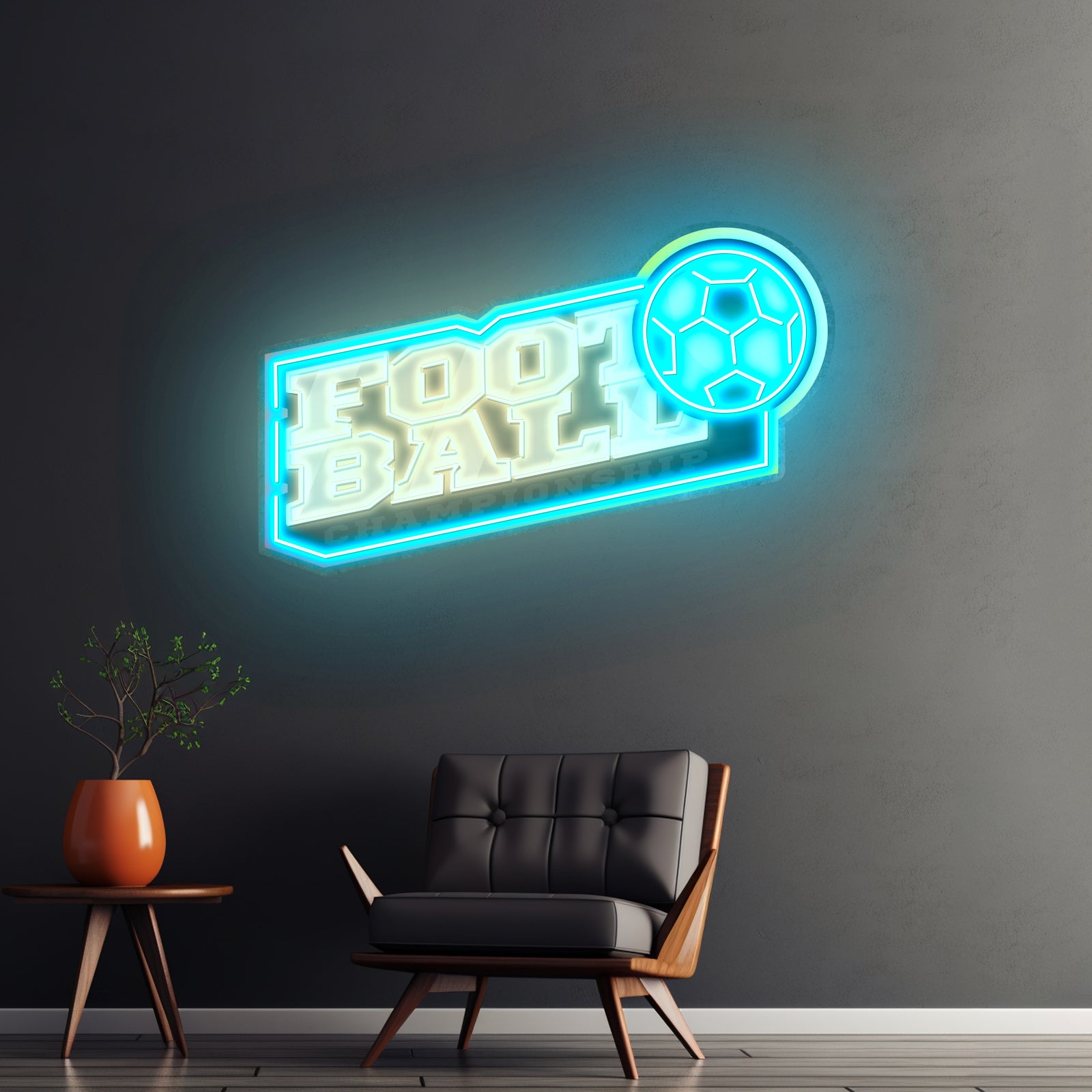 Football Led Neon Sign Light Custom Led Signs