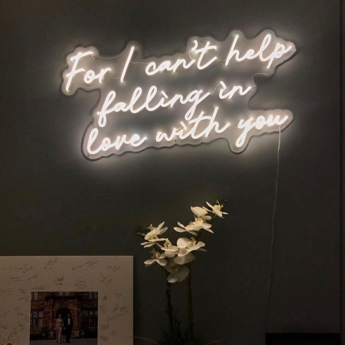 For I Cant Help Falling In Love With You Led Sign Business Neon Sign - Shineneon