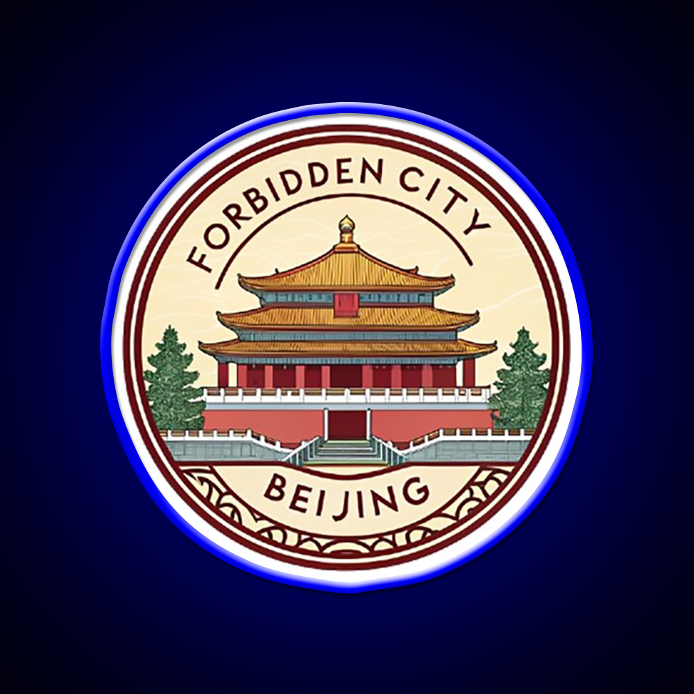 Forbidden City Beijing Asian Cultural Led Neon Sign Rgb Color - LED neon sign view 5