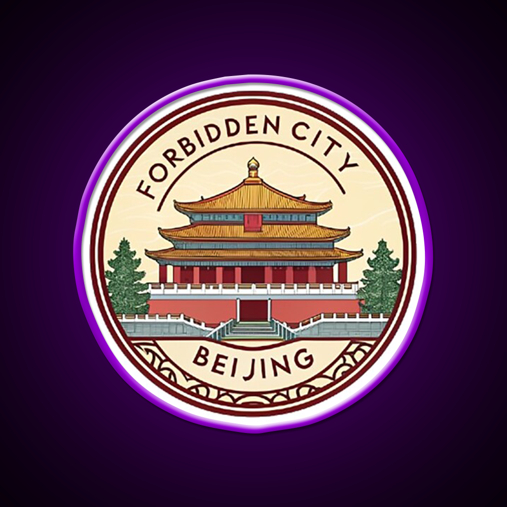 Forbidden City Beijing Asian Cultural Led Neon Sign Rgb Color - LED neon sign view 9