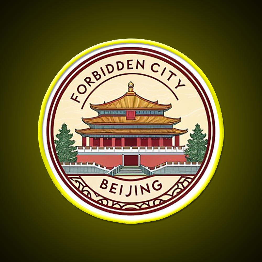 Forbidden City Beijing Asian Cultural Led Neon Sign Rgb Color - LED neon sign view 7