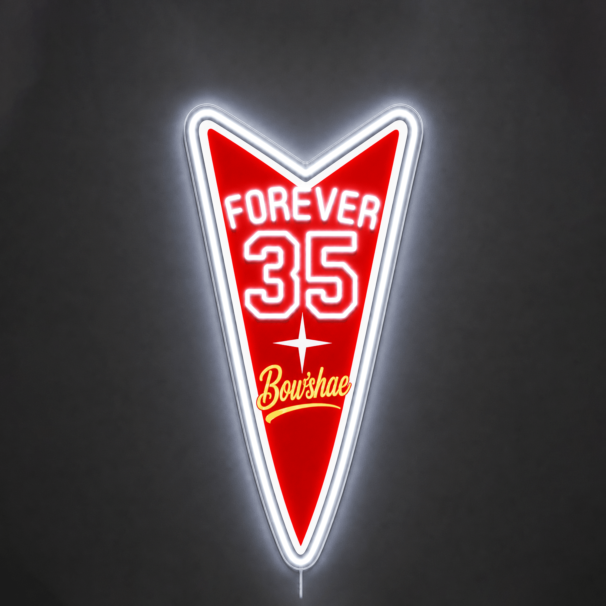 FOREVER 35 Bow'shae Custom LED Neon Sign - Shineneon