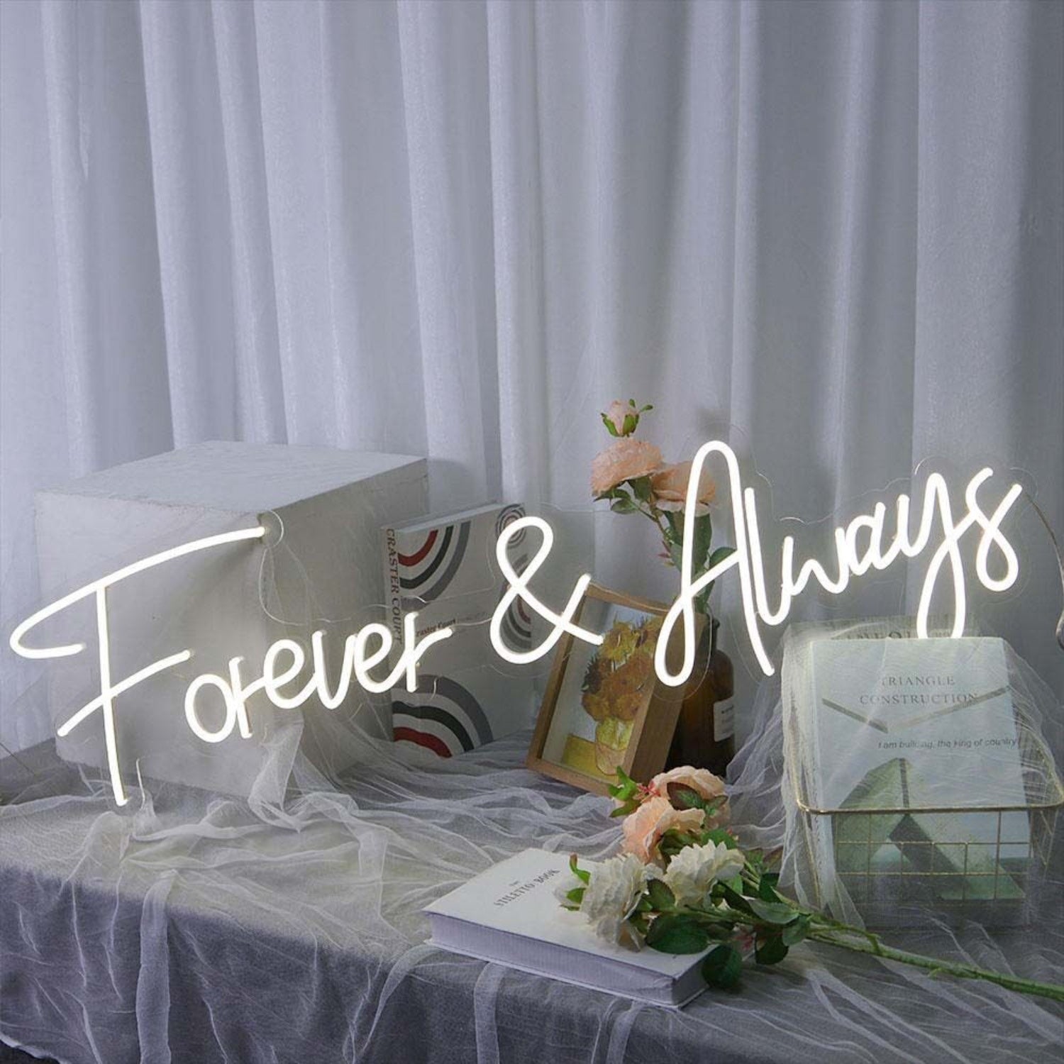 Forever And Always Neon Sign For Romantic And Loving Spaces | Shineneon