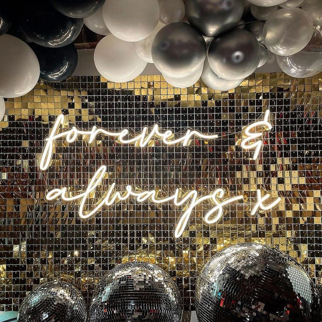 Forever And Always X Led Sign Business Neon Sign - Shineneon