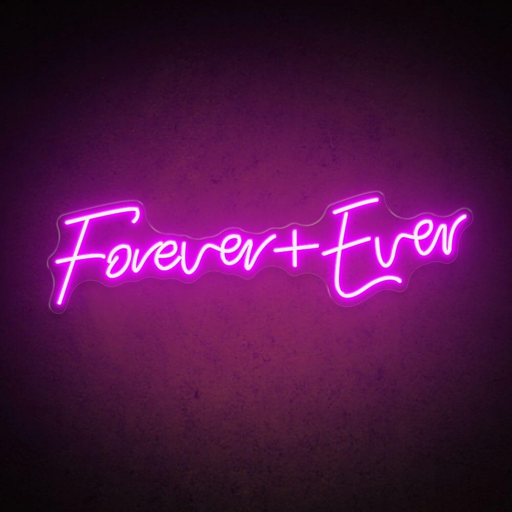 Forever And Ever Wedding Led Neon Sign | Shineneon