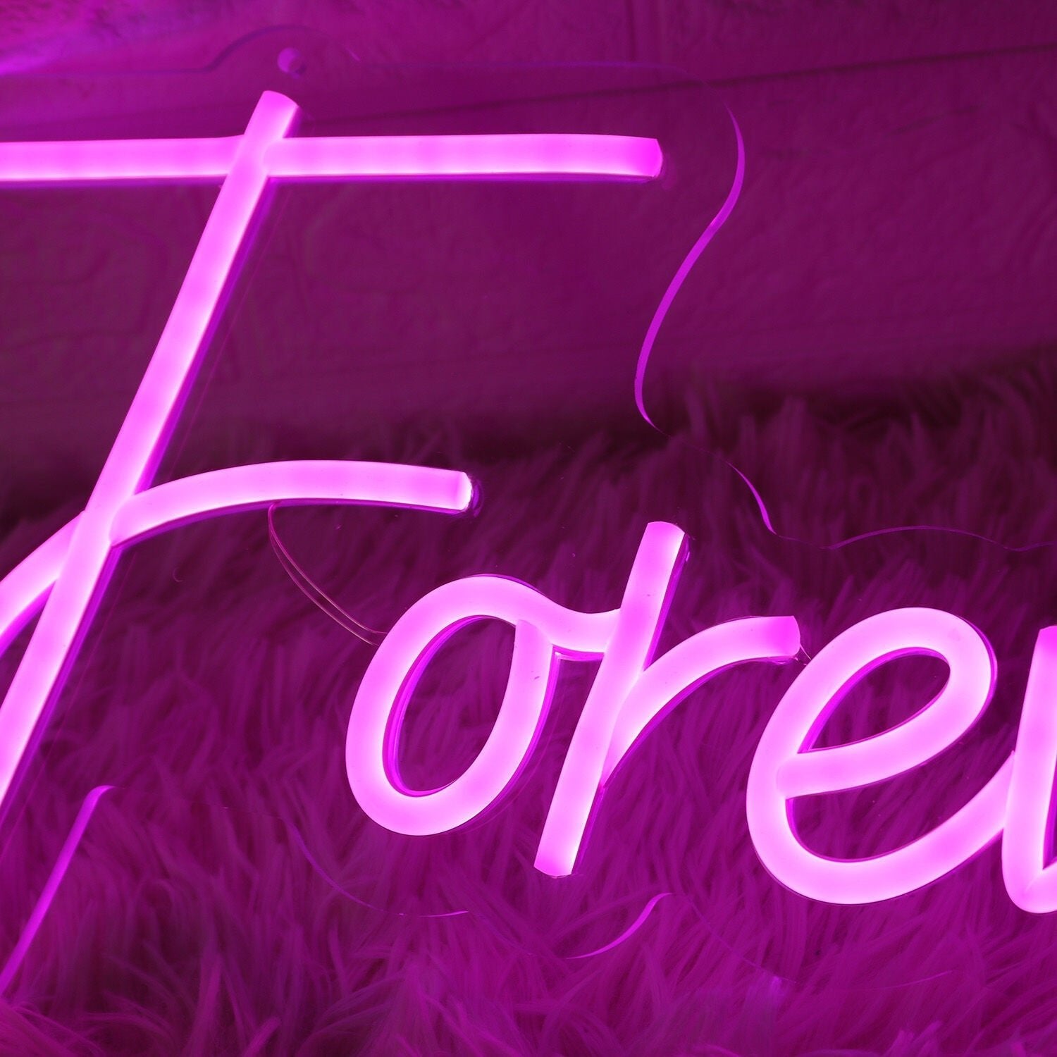 Forever To Thee Pink Led Neon Sign - Shineneon