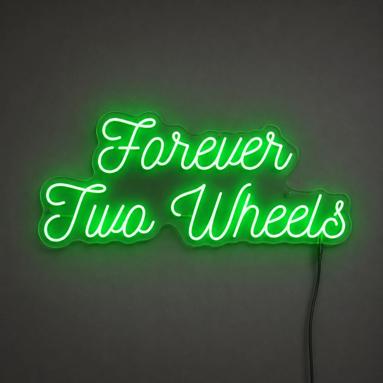 Forever Two Wheels Neon Sign LED Neon Sign main product image