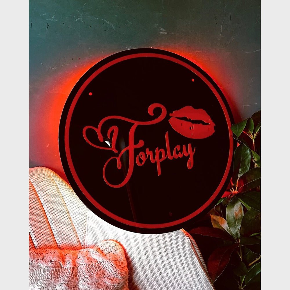 Forplay Acrylic Business Logo Sign - Shineneon