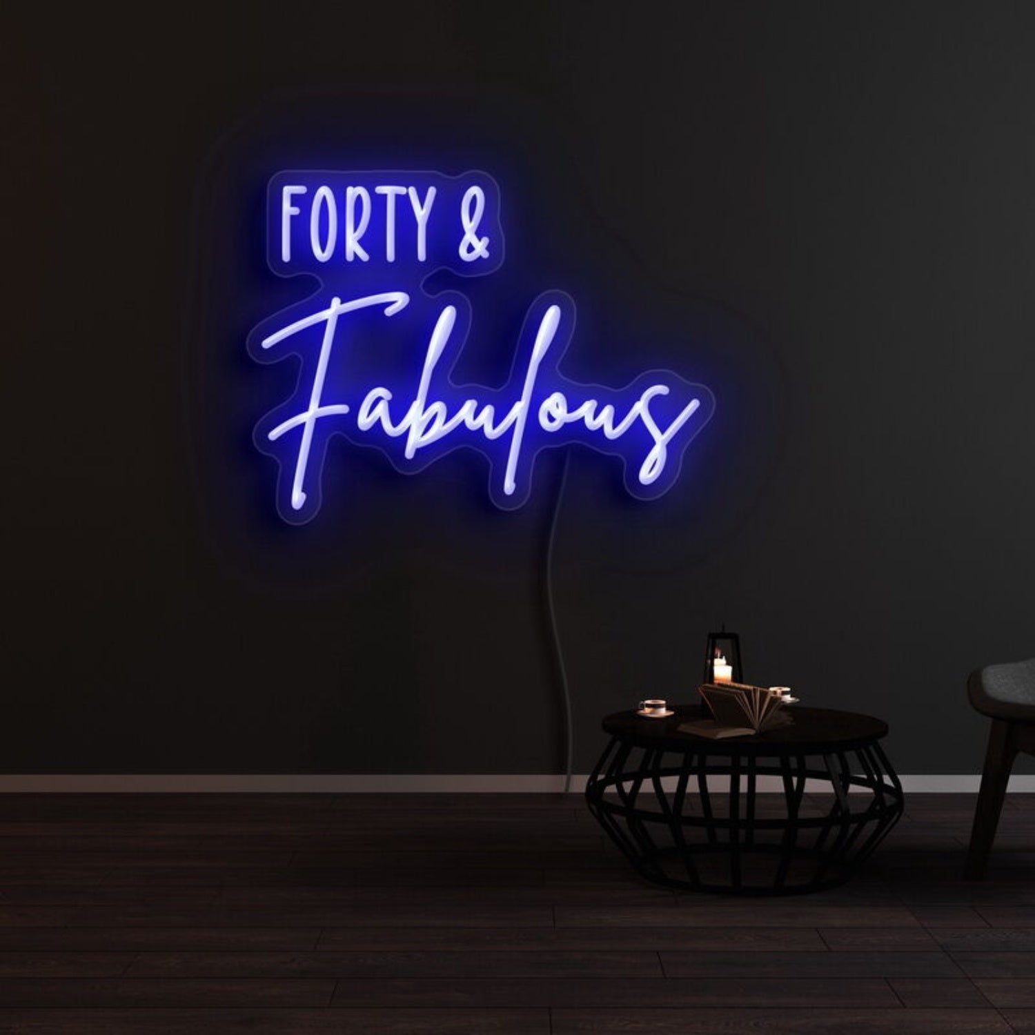 Forty And Fabulous Led Neon Sign - Shineneon