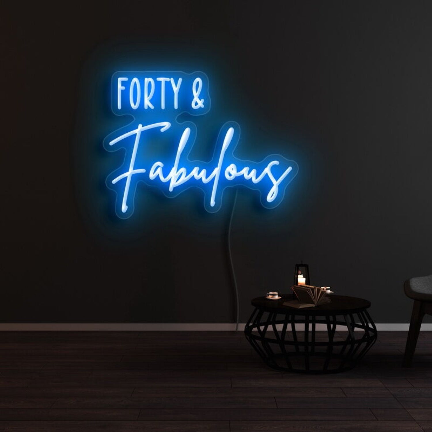 Forty And Fabulous Led Neon Sign - Shineneon