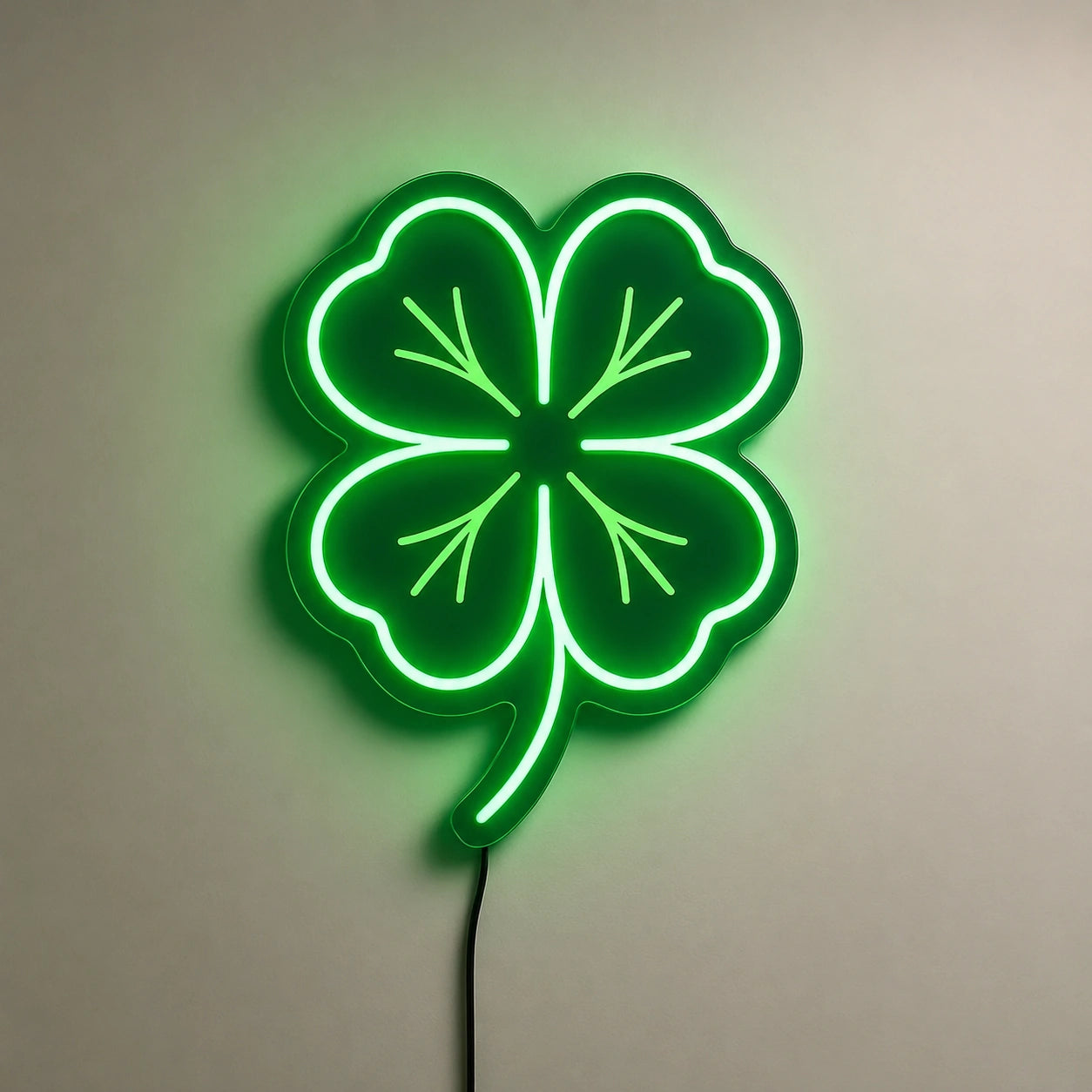Four Leaf Clover Neon Sign LED Neon Sign high-converting product image