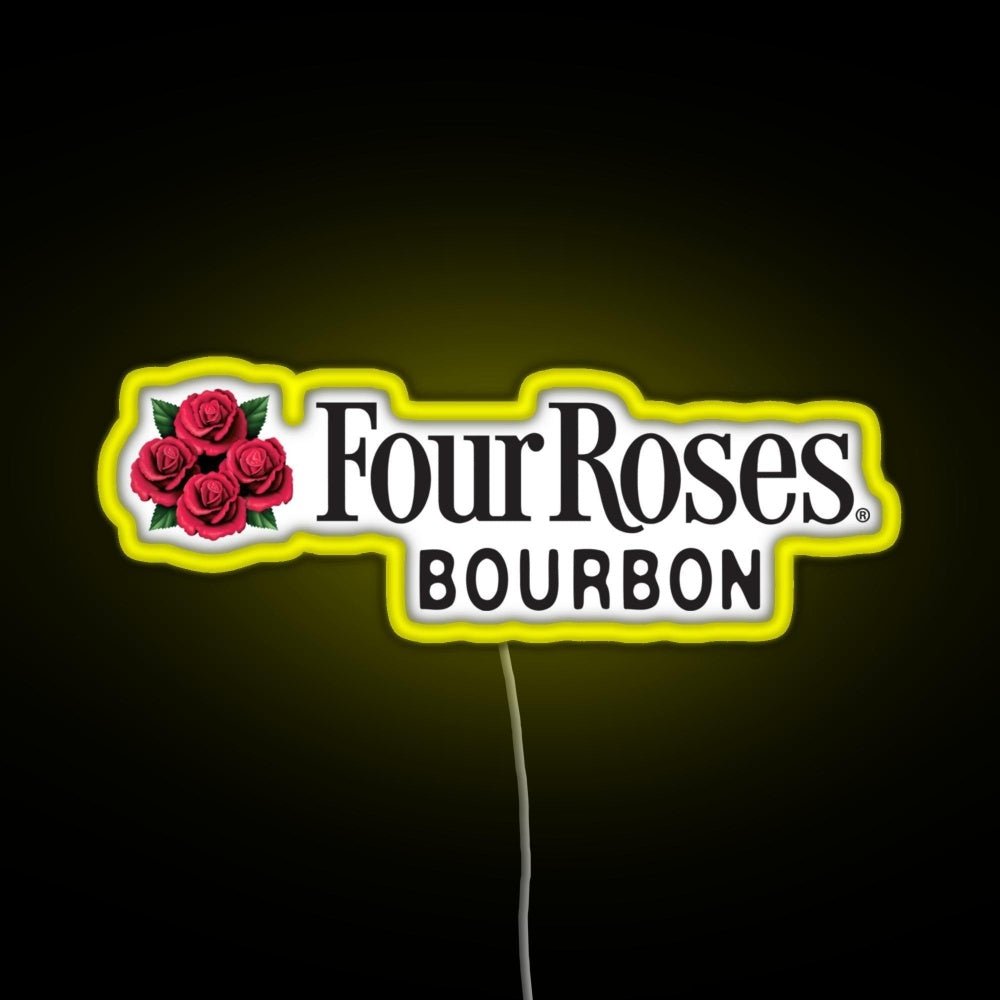 Four Roses Bourbon Rgb Neon Sign - Shineneon