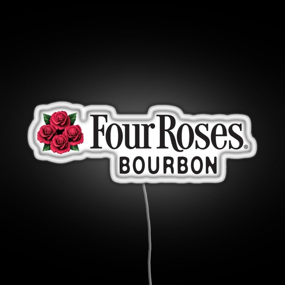 Four Roses Bourbon Rgb Neon Sign - Shineneon