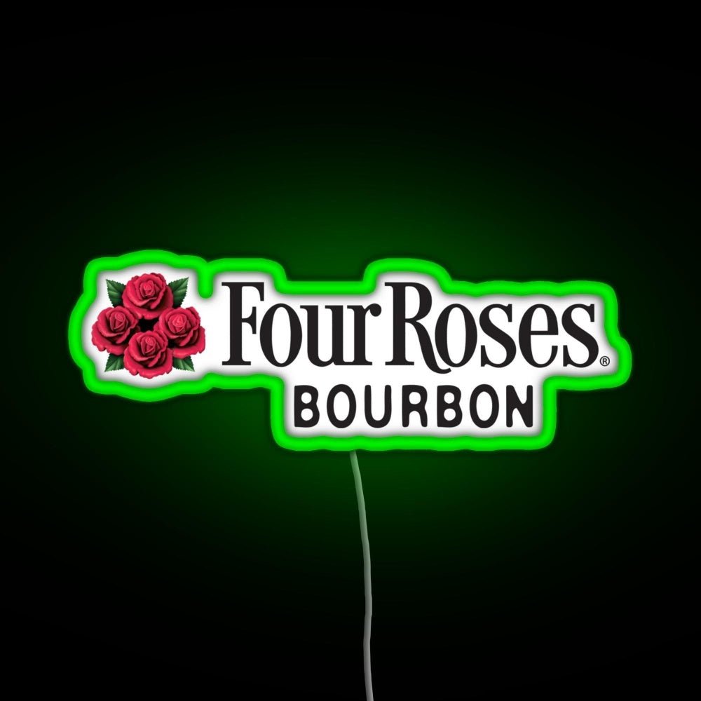 Four Roses Bourbon Rgb Neon Sign - Shineneon