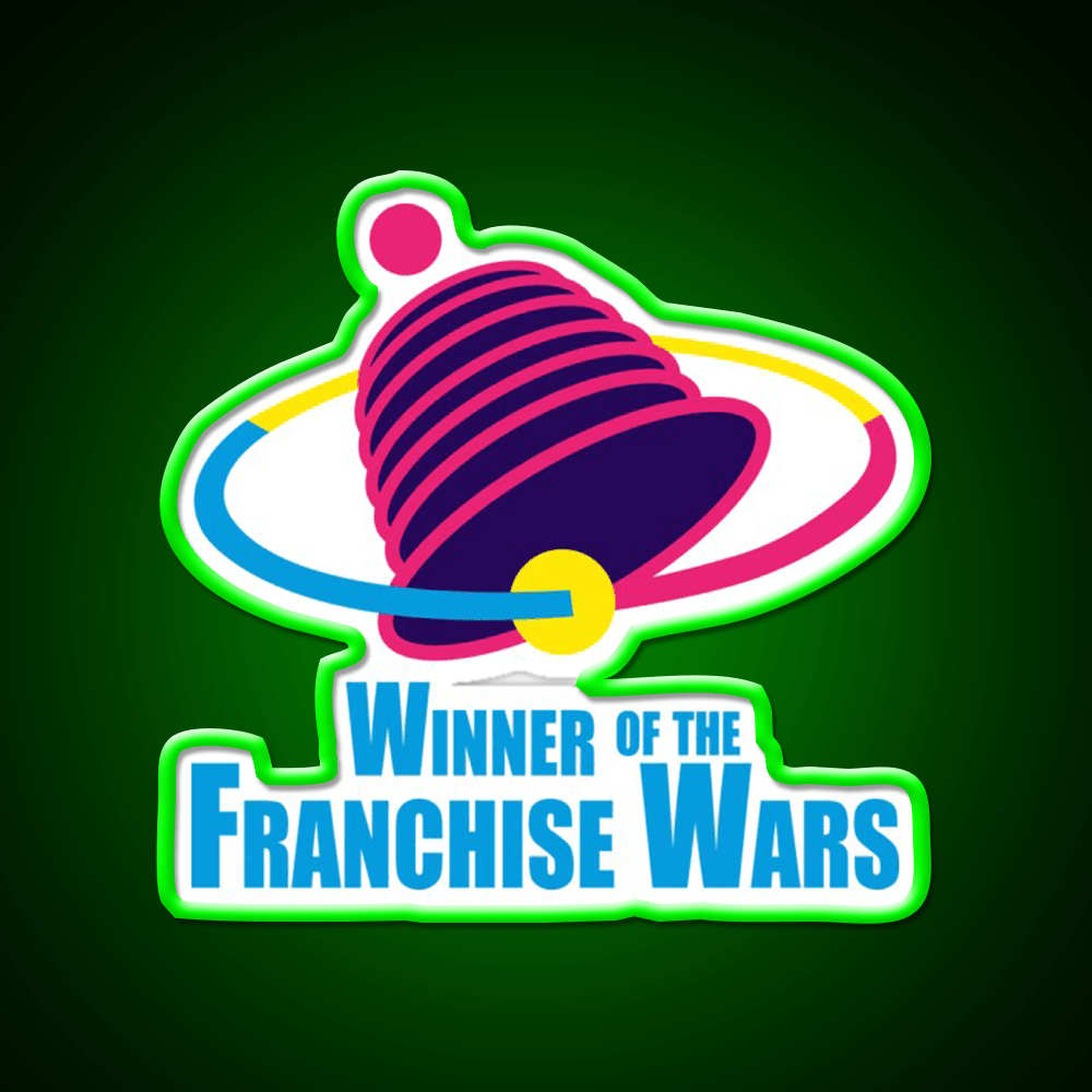 Franchise Wars Winner Fast Food Led Neon Sign For Burger Place Rgb Color - Shineneon