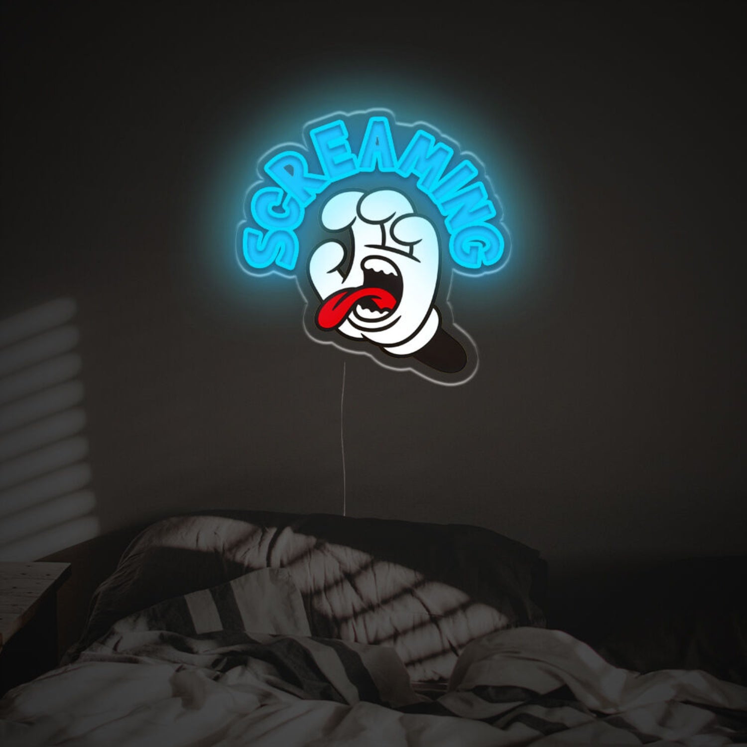 Freaking Hand Led Neon Acrylic Artwork | Shineneon