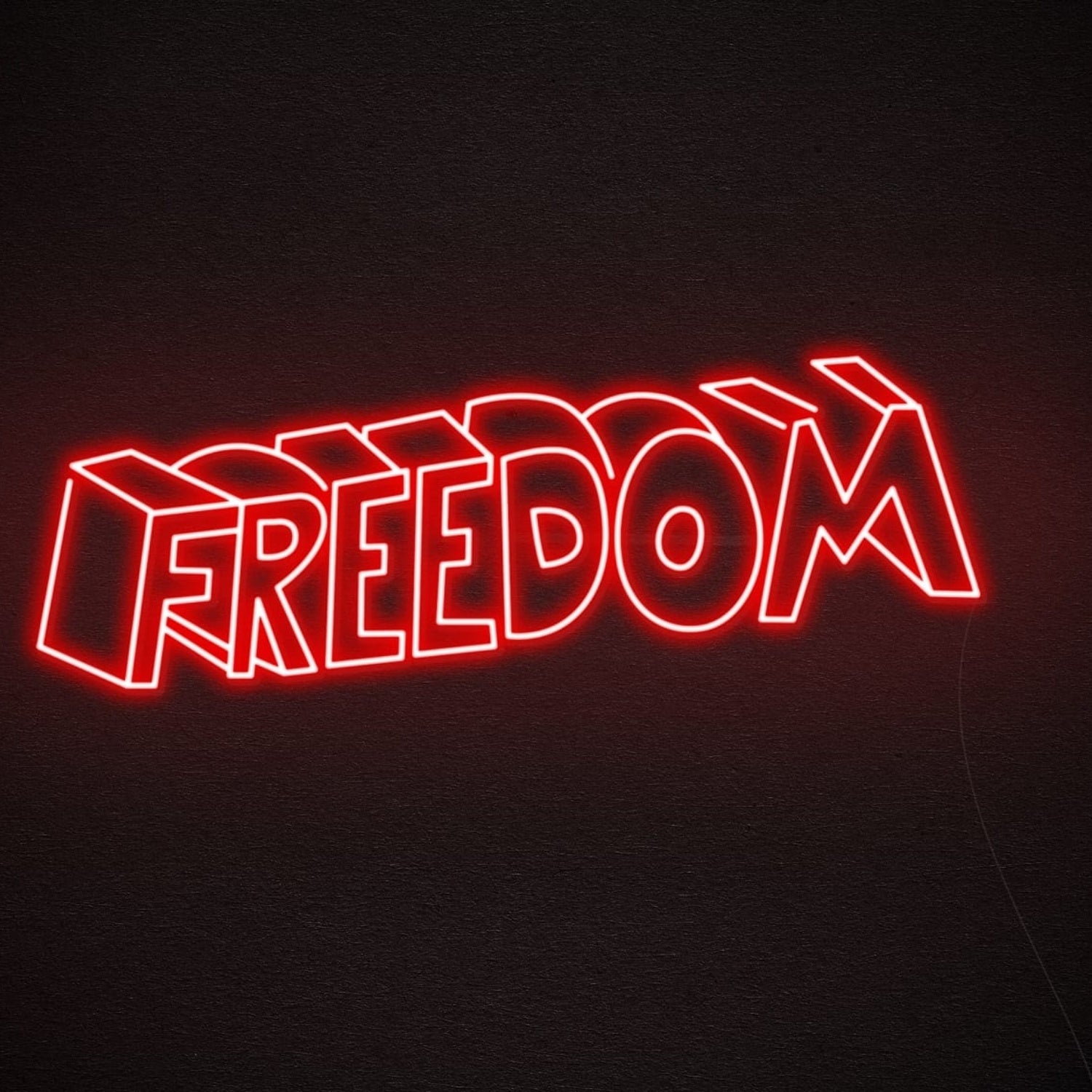 Freedom Led Neon Sign Wall Art | Shineneon