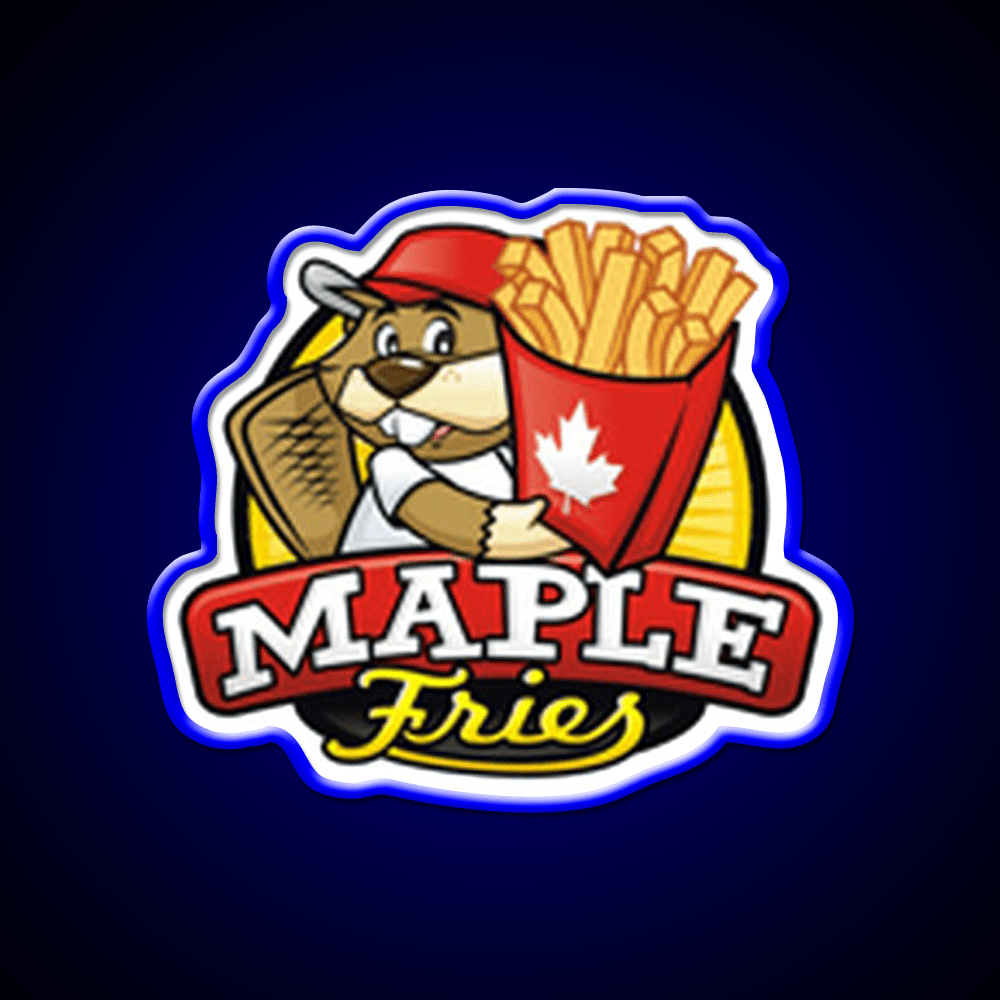 French Fries Fast Food Led Neon Sign For Burger Place Wall Decor Rgb Color - Shineneon