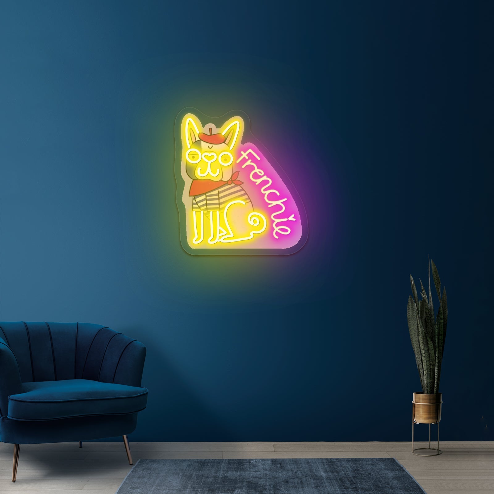 Frenchie Dog Neon Signs For Rooms - Shineneon
