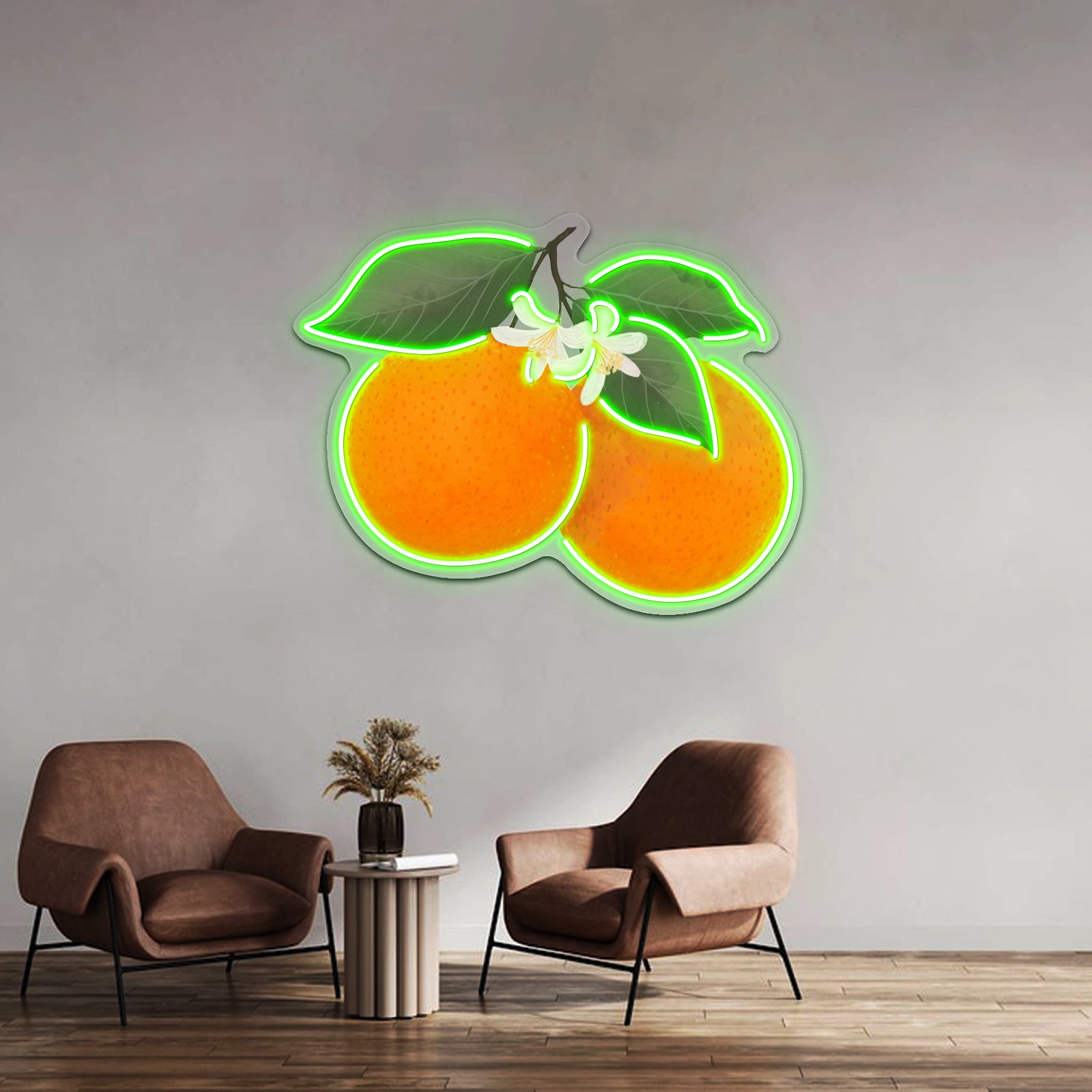 Fresh Citrus Artwork Neon Led Signs