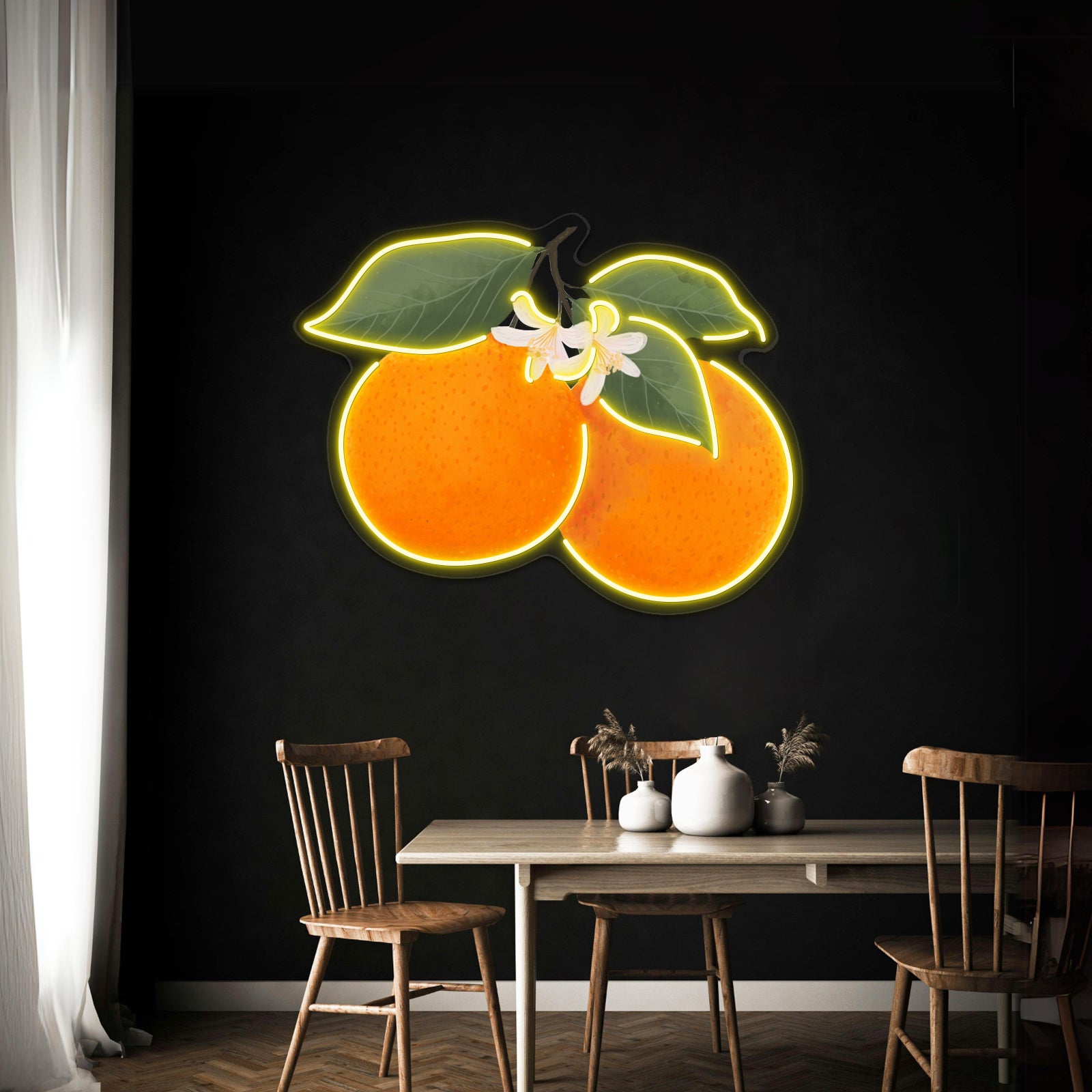 Fresh Citrus Artwork Neon Led Signs