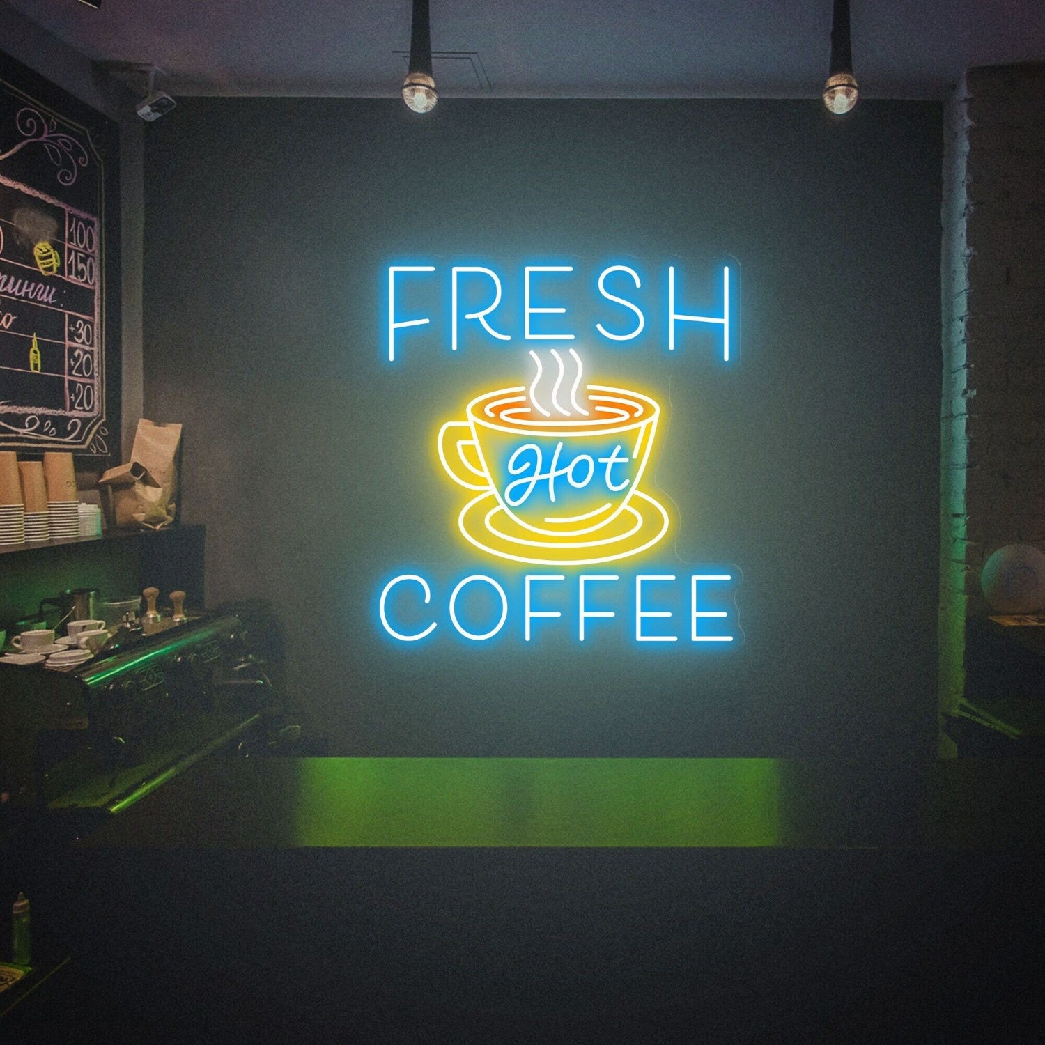 Fresh Coffee Shop Sign Cafe Neon Sign | Shineneon