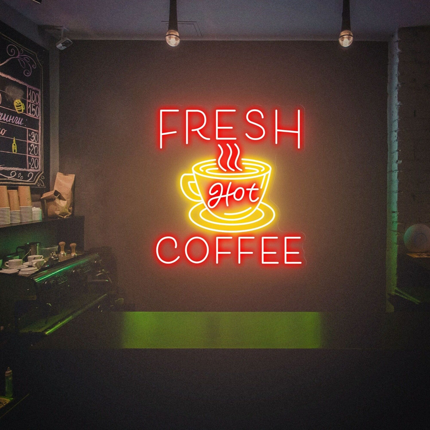 Fresh Coffee Shop Sign Cafe Neon Sign | Shineneon