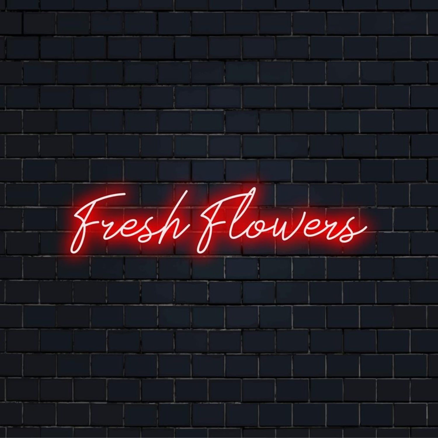 Fresh Flowers Red Led Neon Sign For Floral Shop Window Decor | Shineneon