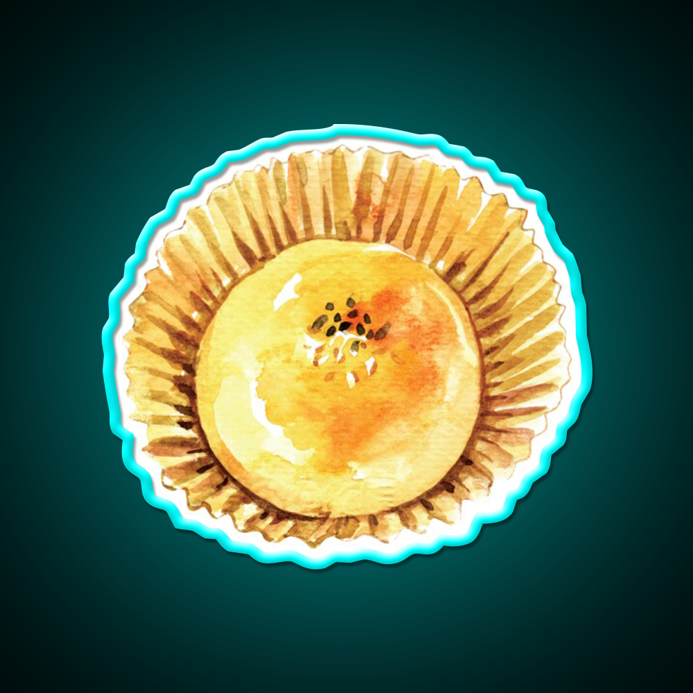 Freshly Baked Chinese Mung Bean Pastry Led Neon Sign Chinese Food Rgb Color