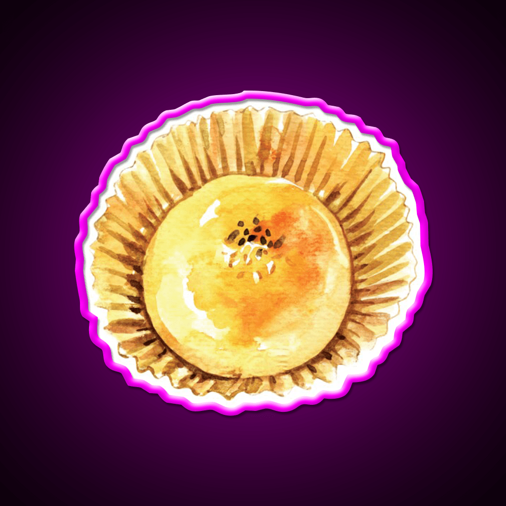 Freshly Baked Chinese Mung Bean Pastry Led Neon Sign Chinese Food Rgb Color - Shineneon