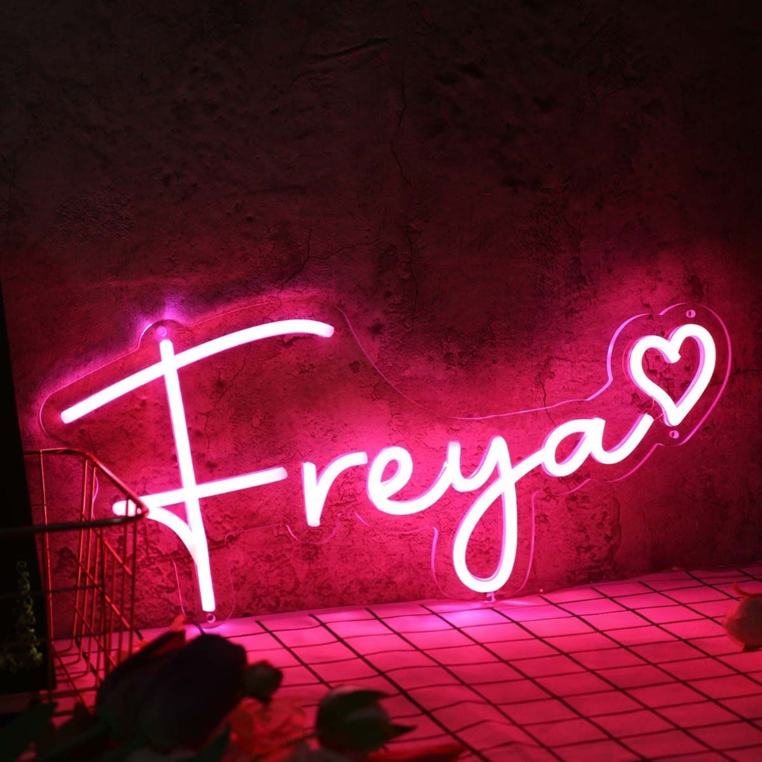 Freya Red Led Neon Sign - Shineneon