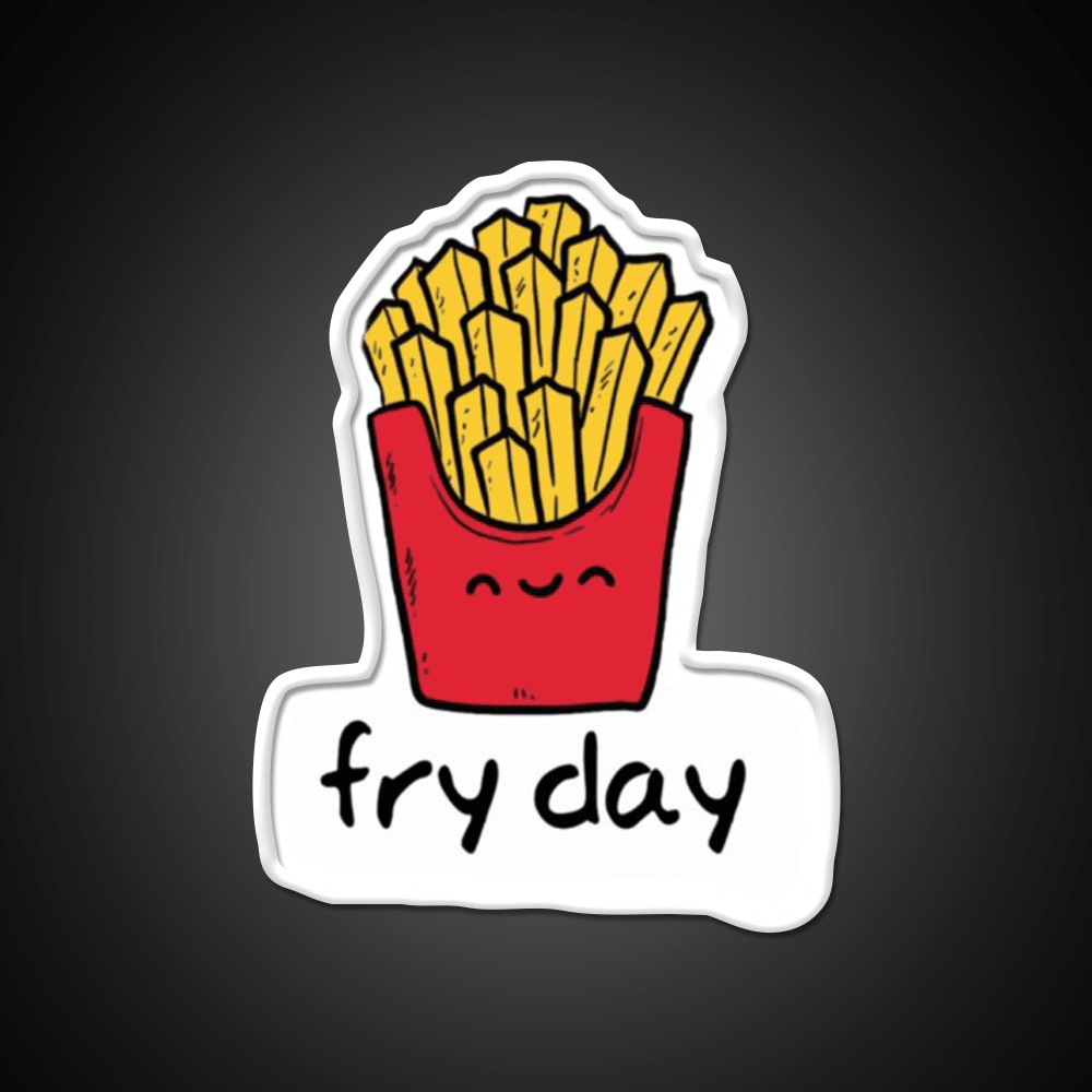 Friday Snack Food Led Neon Sign Rgb Color - Shineneon