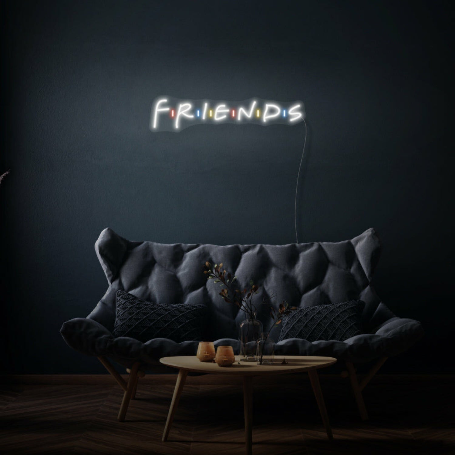 Friends Led Neon Sign Celebrating Friendship And Togetherness - Shineneon