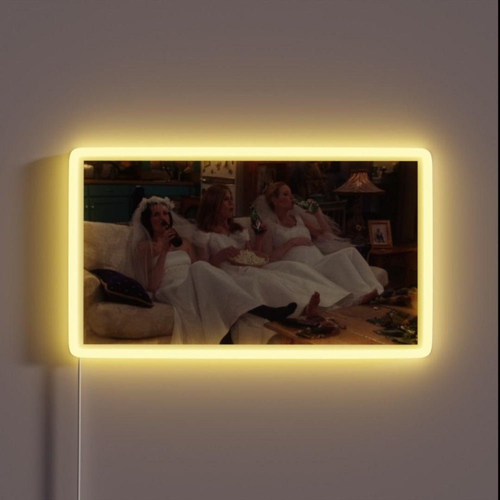 Friends Wedding Dress Rgb Led Neon Sign - Shineneon