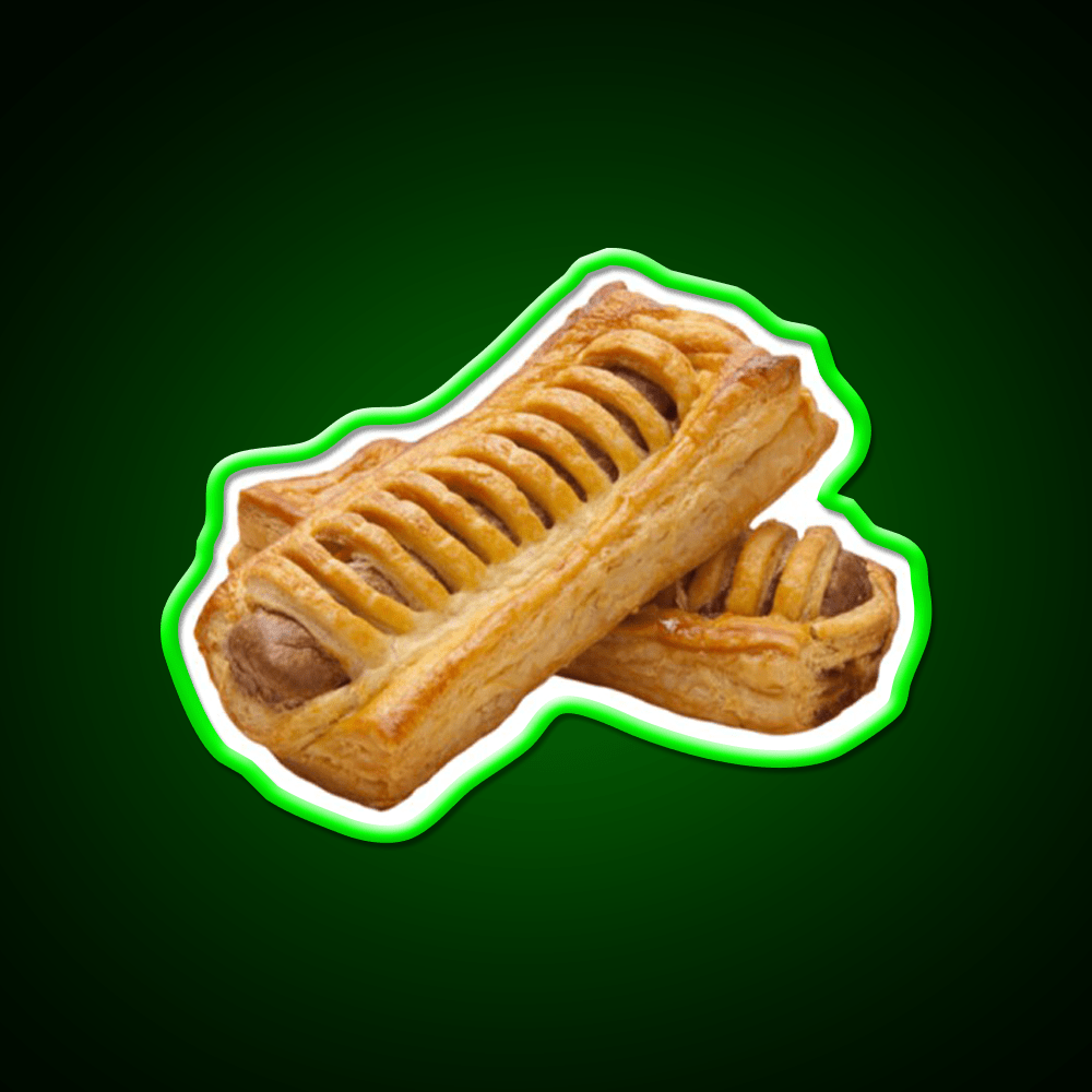 Frikandelbroodje Snack Food Led Neon Sign Rgb Color - Shineneon