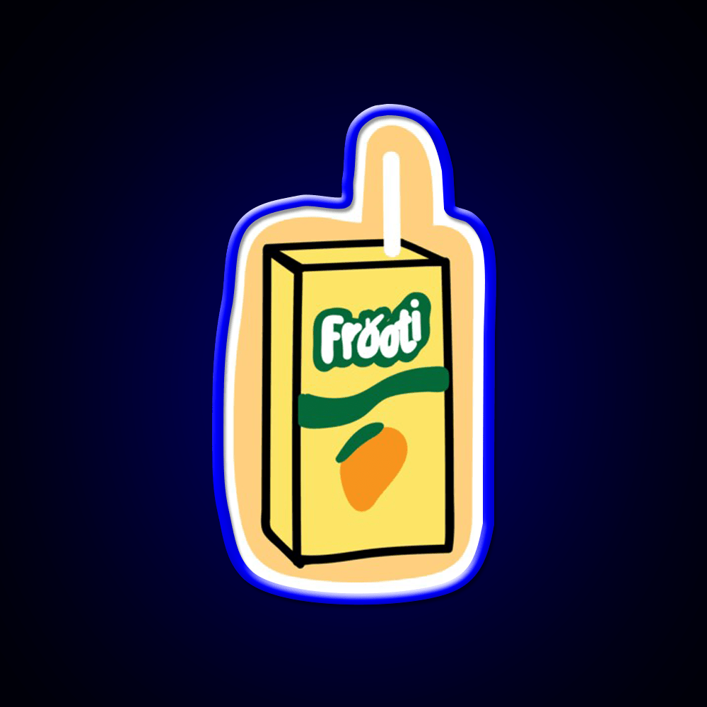 Frooti Juice Snack Food Led Neon Sign Rgb Color - Shineneon