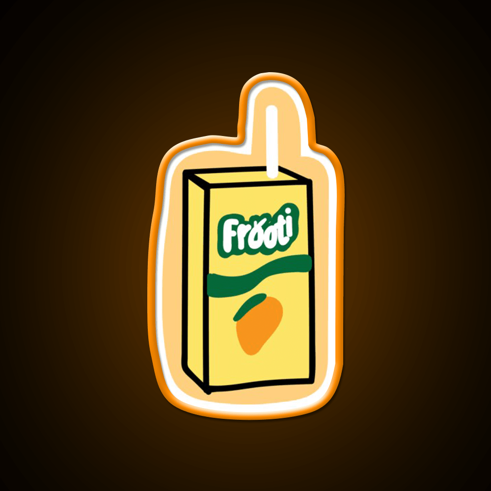 Frooti Juice Snack Food Led Neon Sign Rgb Color - Shineneon
