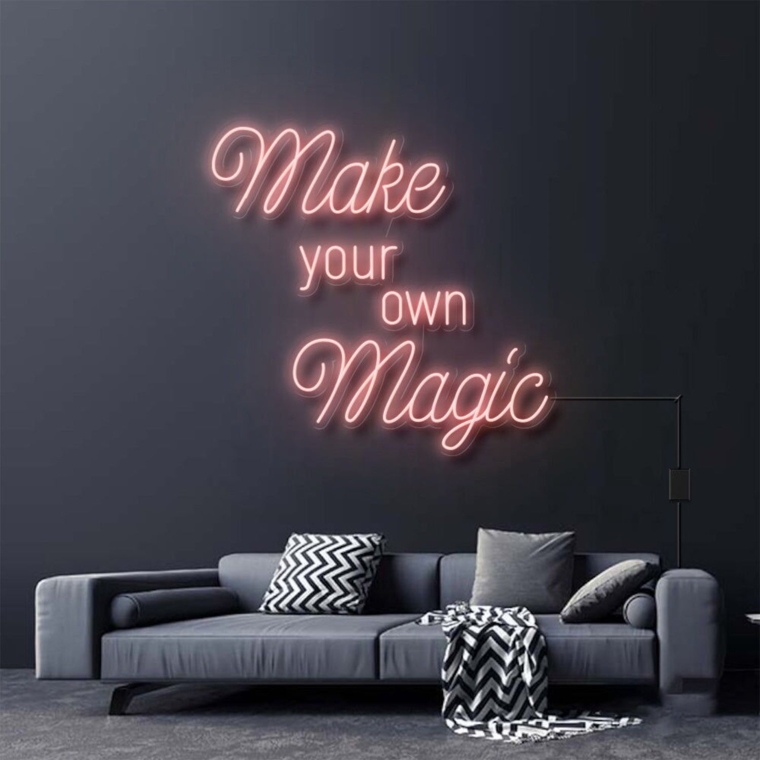 Frozen Make Your Own Magic Led Neon Sign - Shineneon