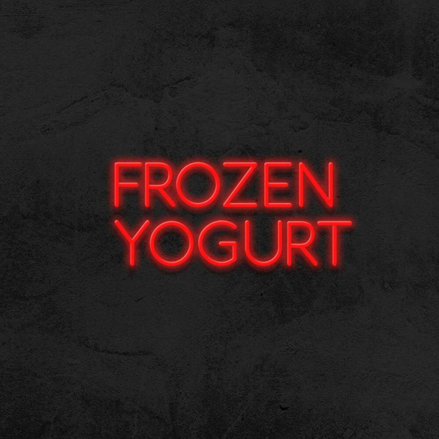 Frozen Yogurt Led Neon Sign | Shineneon