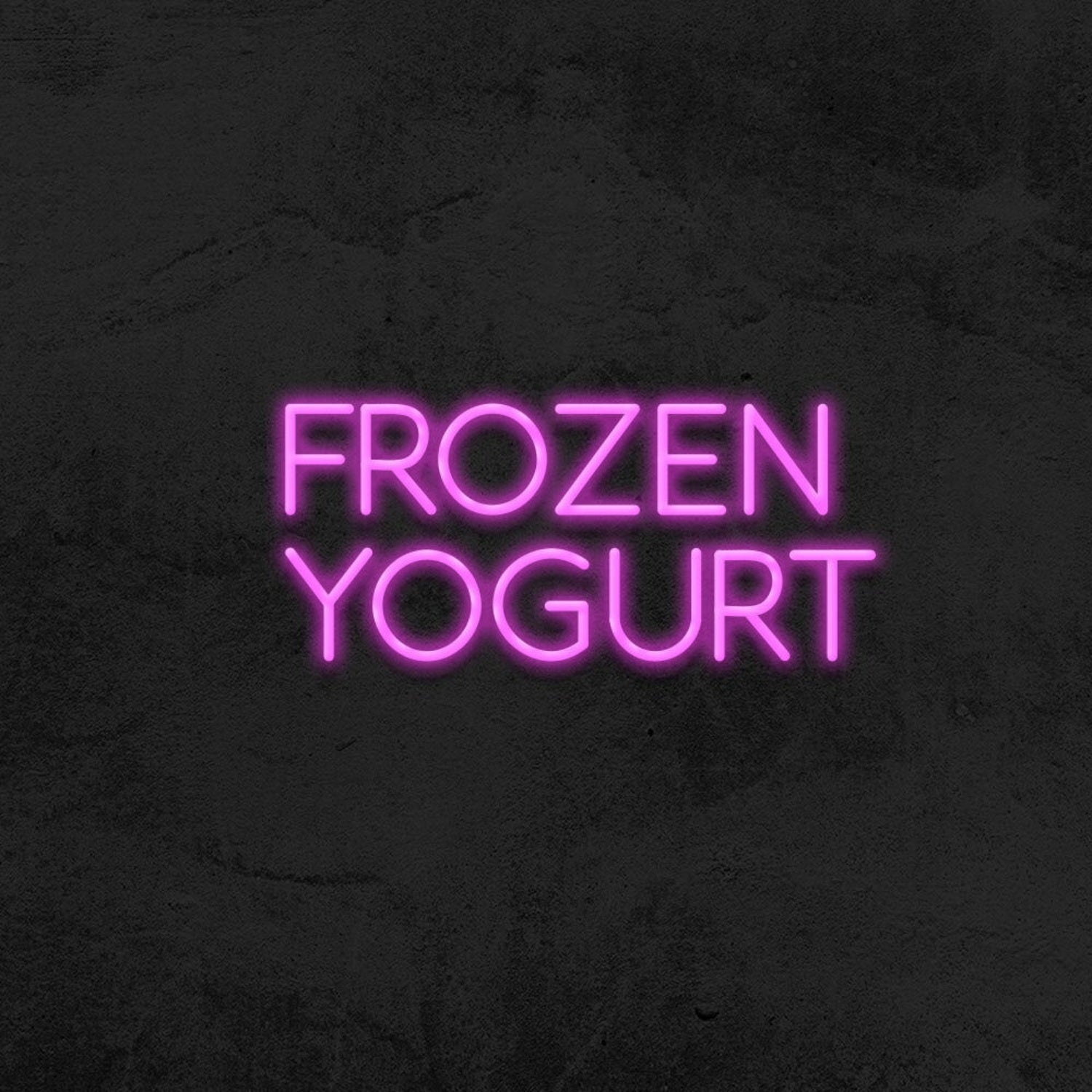 Frozen Yogurt Led Neon Sign | Shineneon
