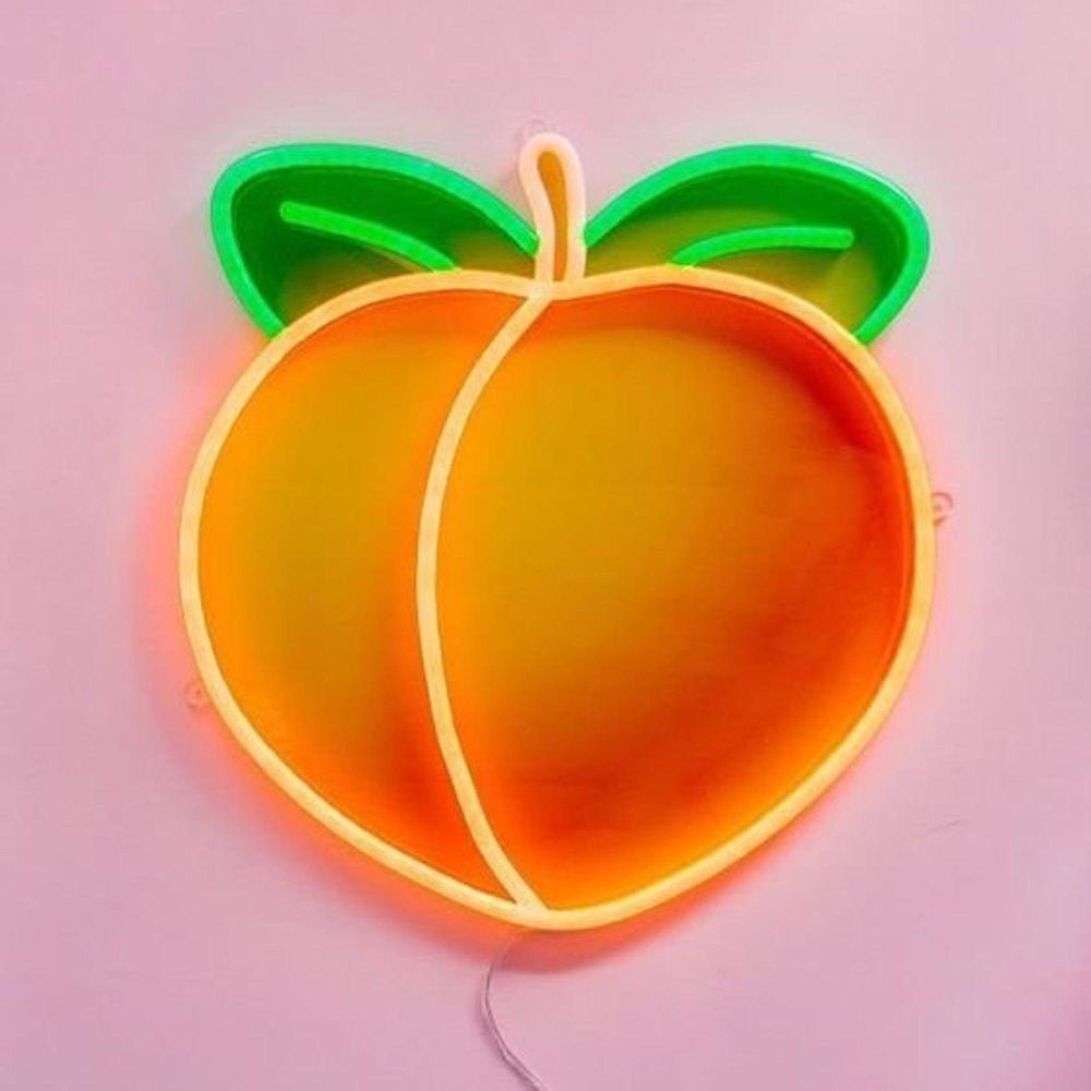 Fruit Neon Sign Peach Banana Strawberry Watermelon Led Neon Sign - Shineneon