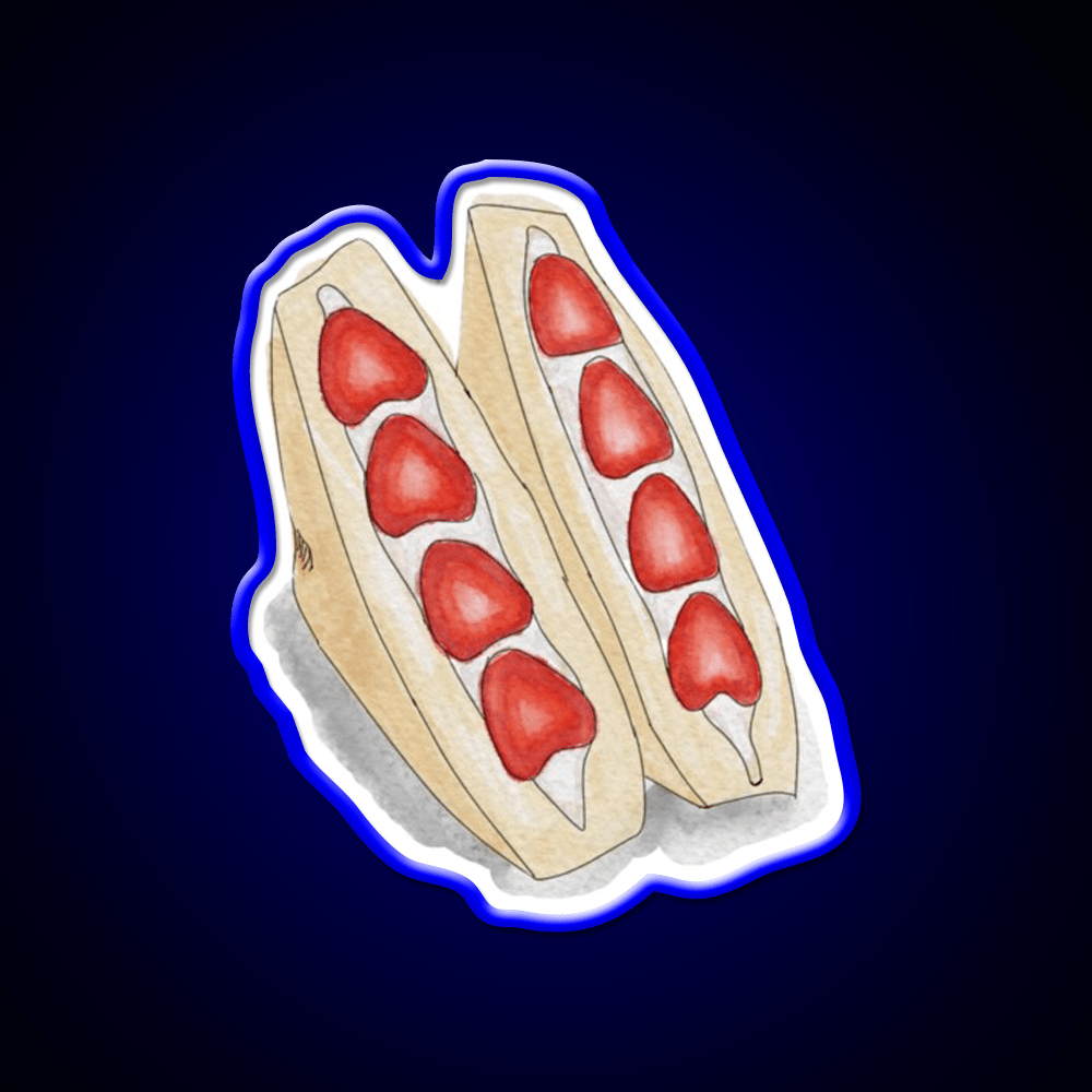 Fruit Sandwich Snack Food Led Neon Sign Rgb Color - Shineneon