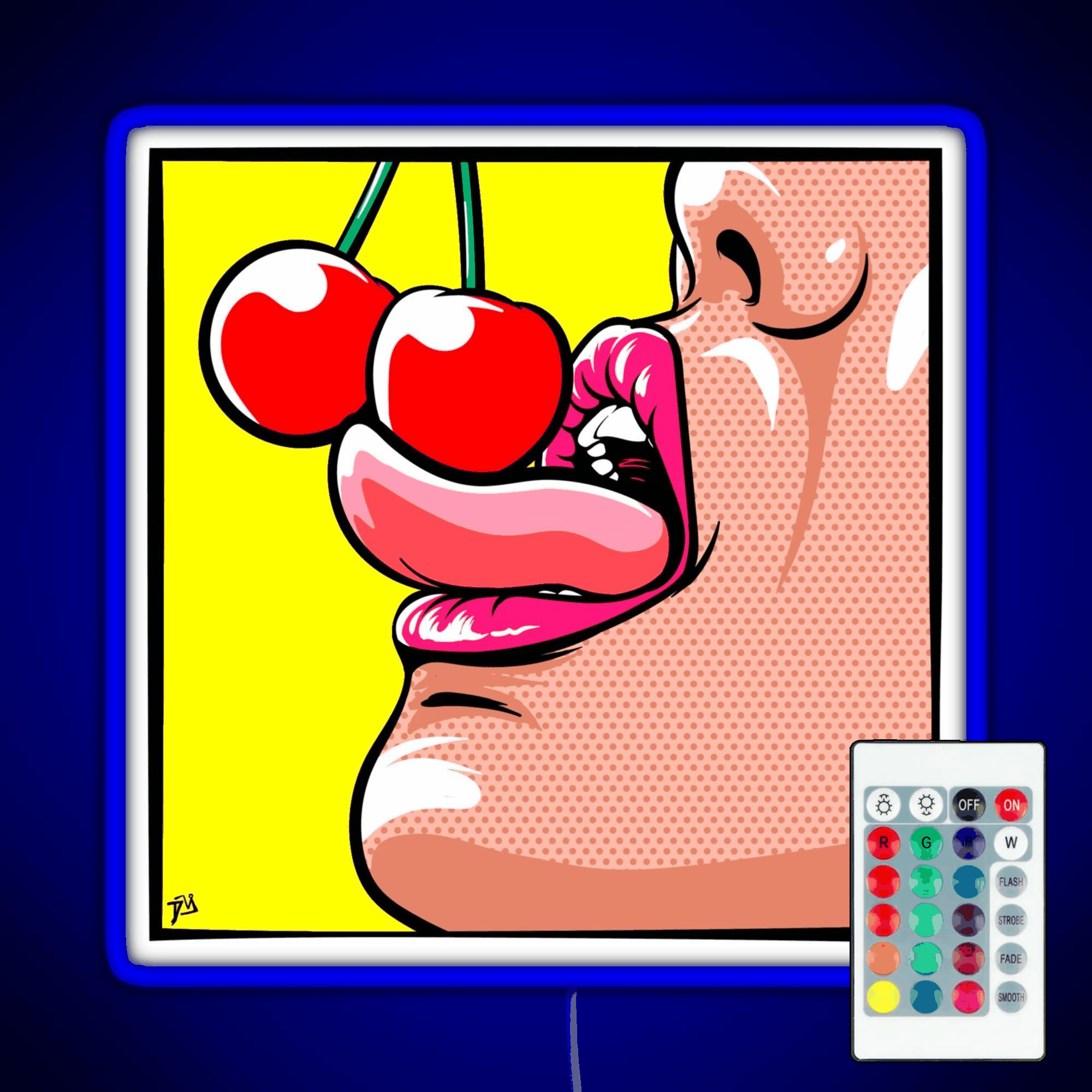 Fruits Iii Rgb Led Neon Sign Pop Wall Art