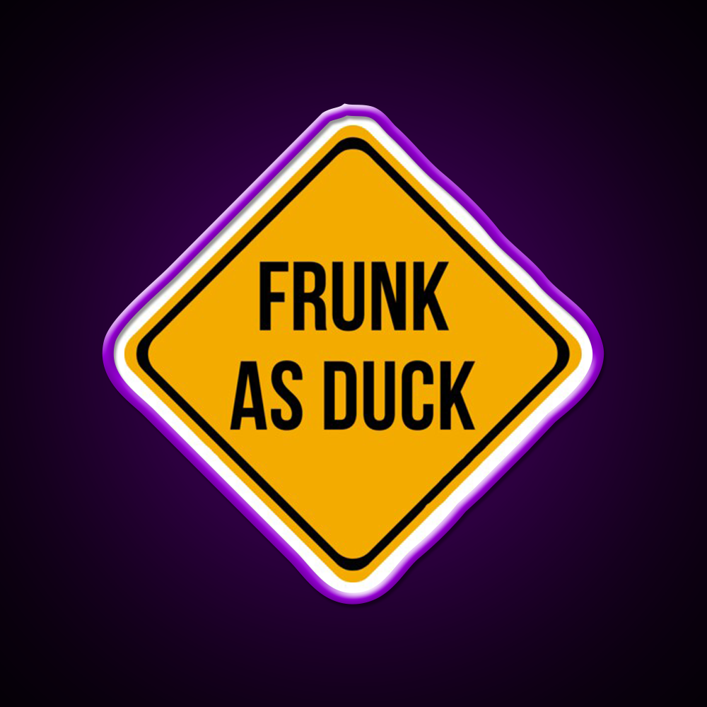 Frunk As Duck Beer Bar Decor Led Neon Sign Rgb Color - LED neon sign view 9