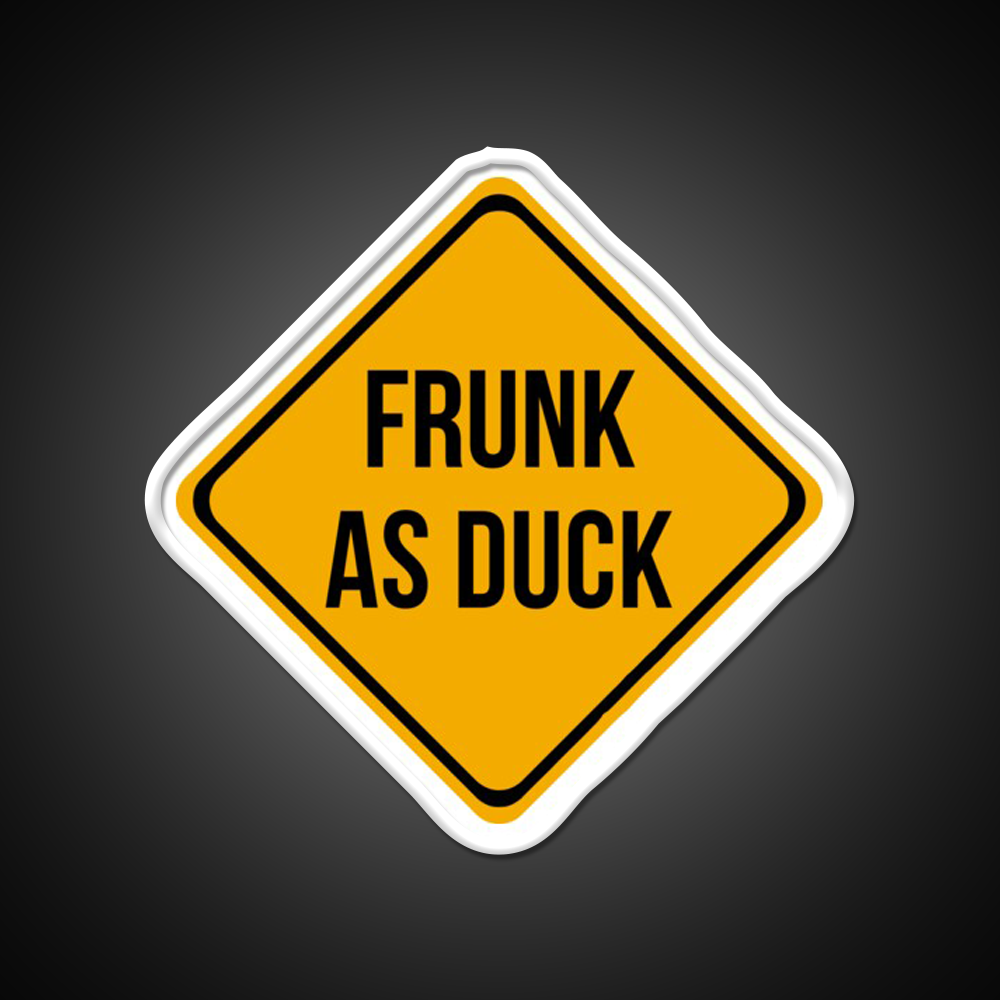 Frunk As Duck Beer Bar Decor Led Neon Sign Rgb Color - LED neon sign view 11