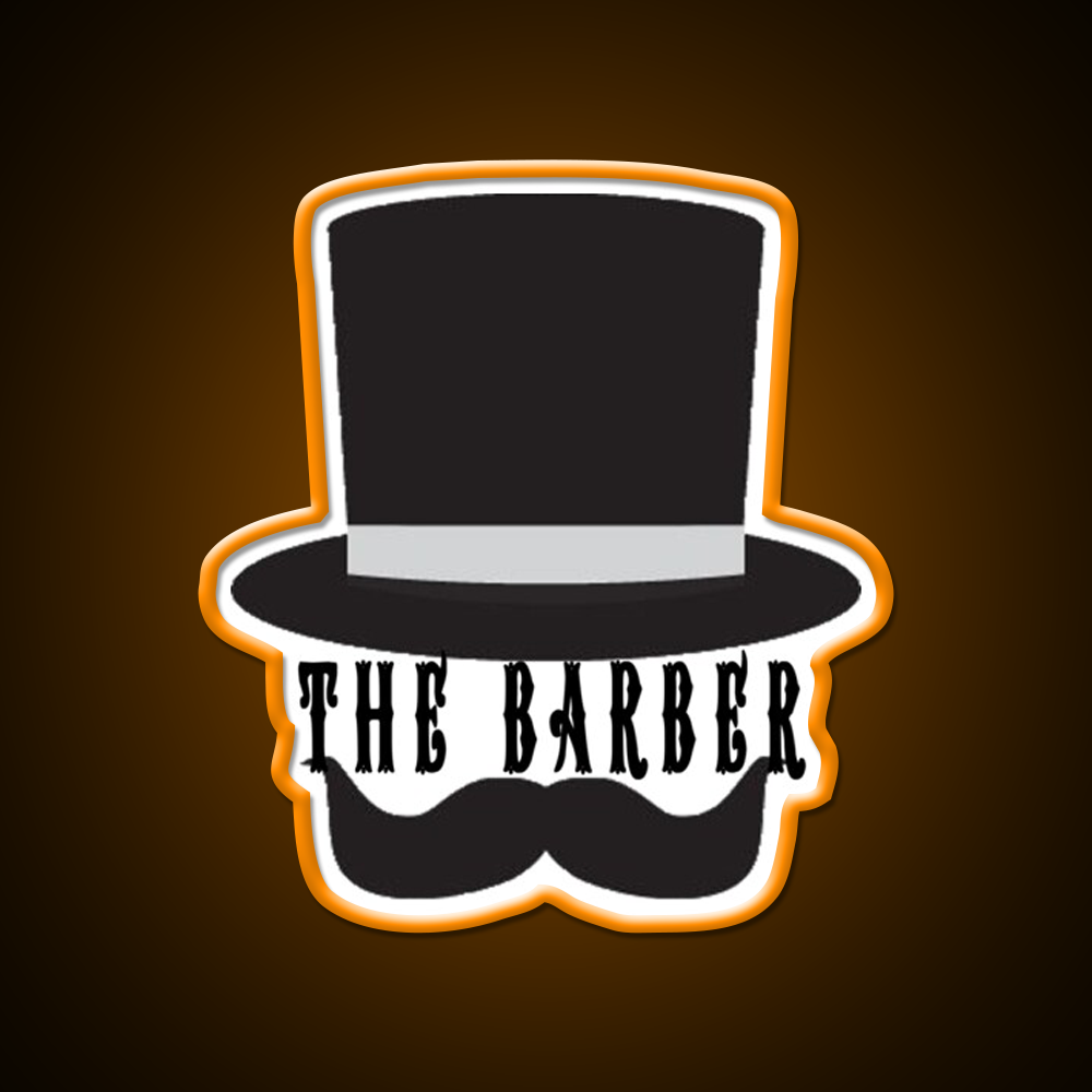 Funny Barber Funny Gift For Barbers Barber Shop Haircut Led Neon Sign