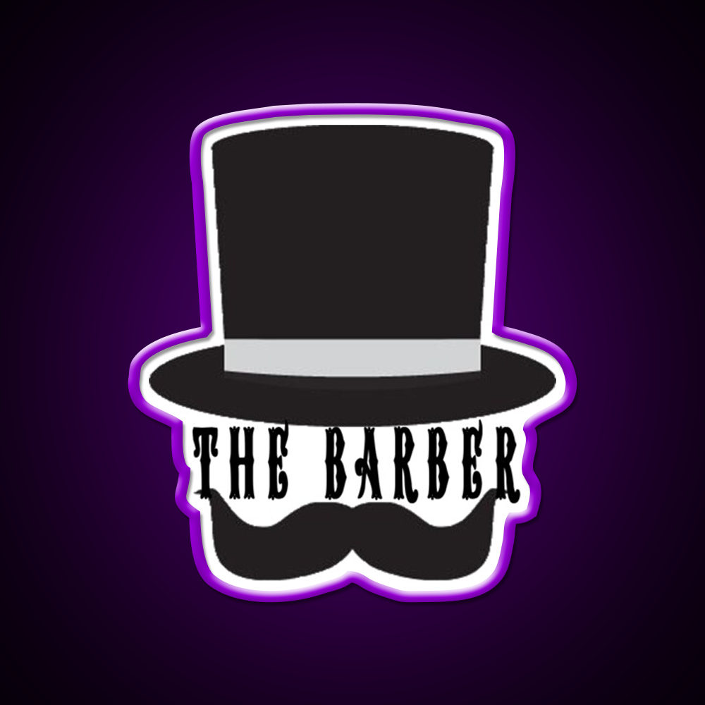 Funny Barber Funny Gift For Barbers Barber Shop Haircut Led Neon Sign