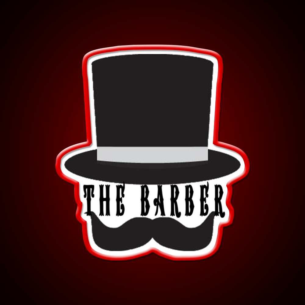 Funny Barber Funny Gift For Barbers Barber Shop Haircut Led Neon Sign